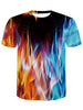 Men's Summer Digital Printing 3D Short Sleeved T-shirts