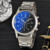 Trendy Business Alloy Band Quartz Watch for Men