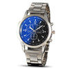 Trendy Business Alloy Band Quartz Watch for Men