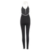 Yoga Sport Jumpsuit Sleeveless Gym Women Elastic Bodysuit