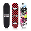 PUENTE Pet - 602 Four-wheel Double Kick Deck Skateboard