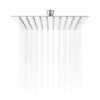 8 inch High Pressure Ultra Thin 201 Stainless Steel Square Rain Shower Head