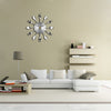 Novel Stainless Steel Knife Fork Spoon Analog Wall Clock Home Decoration