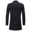 Standing Collar Ethnic Style Printing Shirt Men Top