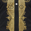 Standing Collar Ethnic Style Printing Shirt Men Top