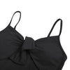 Spaghetti Strap Backless Padded Cut Out Tied Women Swimsuit