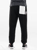 Paint Print Panel Drawstring Jogging Pants