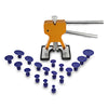 Dent Removal Car Body Repair Tools Puller with 18 Glue Tabs