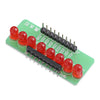 8 LEDs Light Running Lamp Module Assembly Part