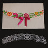 Symmetric Lace Pattern Embossing Cutting Dies for DIY Scrapbook Album Card Making