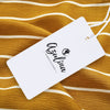 High Waist Stripe Tied Bowknot Women Short Pants