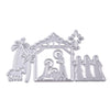 Scene Pattern Stencil Mould Carbon Steel Embossing Plate Cutting Die for DIY Cards Scrapbooking