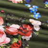 V Neck Spaghetti Straps Floral Print Women Dress