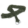 Portable Mesh Swing Hammock with Durable Nylon Material for Outdoor Camping