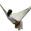 Portable Mesh Swing Hammock with Durable Nylon Material for Outdoor Camping