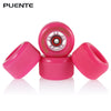 PUENTE 4PCS Skateboard Truck Shock Resistant Wheels PU