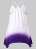 Plus Size Ombre Slip Tank Top