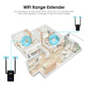 Inlife CF - WR750AC 750Mbps Wireless Repeater WiFi Signal Expander