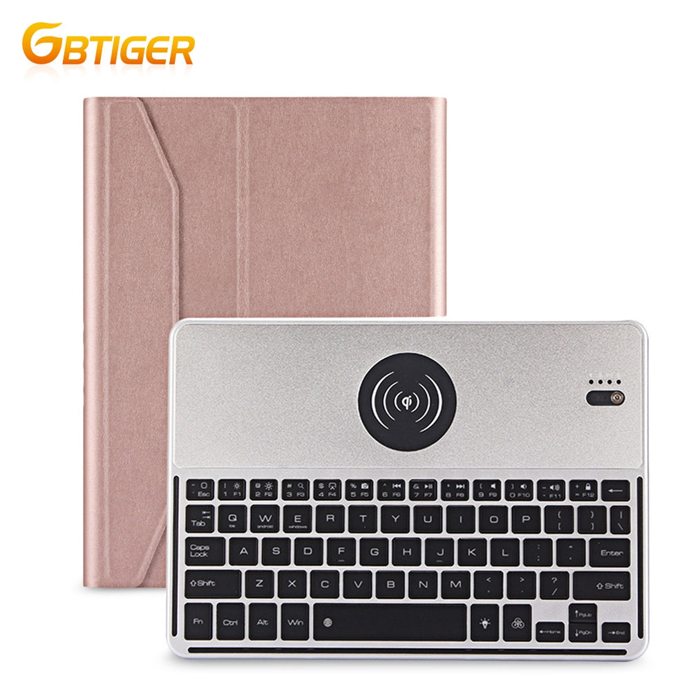 GBTIGER Magnetic Wireless Charging Bluetooth Keyboard
