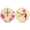 Round Printing Wooden Wall Clock