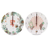 APC001c Stylish Circular Cartoon Wall Clock UV Printing