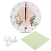 APC001c Stylish Circular Cartoon Wall Clock UV Printing