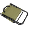 Folding Backrest Chair Portable Ice Thermos Bag Fishing Stool