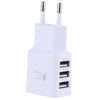 gocomma Universal 2A 3 USB Ports Multifunctional Travel Charger Adapter