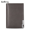 Baellerry Short Men PU Leather Male Casual Card Holder Zipper Coin Wallet