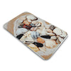 3pcs Seashell Style Bath Toilet Mat Seat Cushion Non-slip Floor Rug