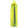 Bakers Able Silicone Folding Water Bottle with Strap for Camping Hiking