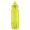 Bakers Able Silicone Folding Water Bottle with Strap for Camping Hiking