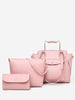 3 Pieces Large Capacity Travel Tote Bag Set