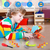 6821 Car Model Building Blocks Helicopter Plane Flexible Educational Toy