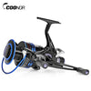 COONOR J12 9 + 1BB Metal Spool Fishing Reel with Double T-shape Handles