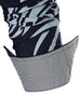 Dragon Print Stripe Panel T-shirt