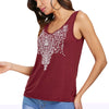 Print Casual Tank Top