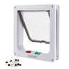 Kimpets Lockable Pet Dog Cat Security Flap Door