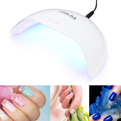 SKM SUN X3 UV / LED 24W Nail Dryer Gel Polish Manicure Curing Lamp