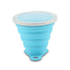 Silica Gel 270ML Folding Water Cup Heat Resistance with Cover Strap