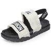 Summer Open Toe Elastic Ankle Strap Flat Sandals Women Platform Shoes
