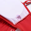 Sexy Halter Neck Backless Tassels Padded Solid Low Waist Women Bikini Set
