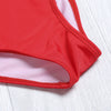 Sexy Halter Neck Backless Tassels Padded Solid Low Waist Women Bikini Set