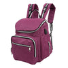 Large Capacity Mummy Maternity Nappy Bag Travel Nursing Backpack