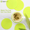 zanmini Silicone Coaster Food Safe Cup Mat Set of 6