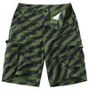 Pockets Design Diagonal Stripe Cargo Shorts