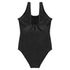 Trendy Scoop Neck Sleeveless Fashionable Cat Print Women Swimsuit