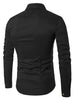 Double-breasted Turn Down Collar Shirt