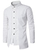 Long Sleeve False Two-piece Shirt