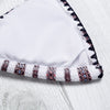 Women Sexy Detachable Padded Striped Bikini Set / Two Piece Female Swimsuit